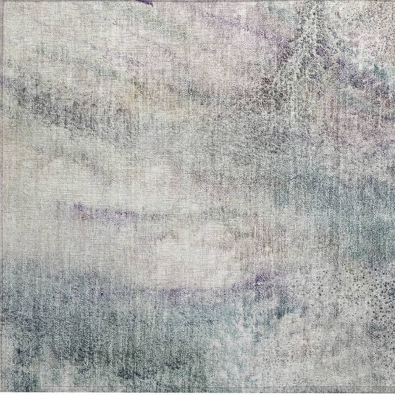 Bane Artistic Abstract Weather Resistant Sleek Contemporary Outdoor Rug