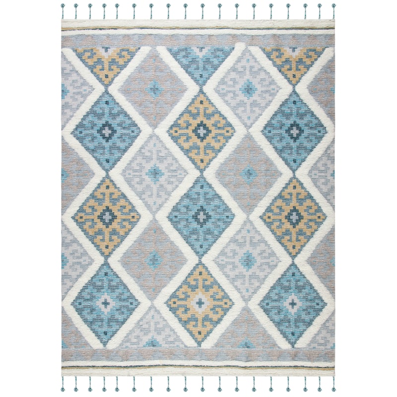 SAFAVIEH Saffron Marilla Moroccan Tribal Wool Rug-