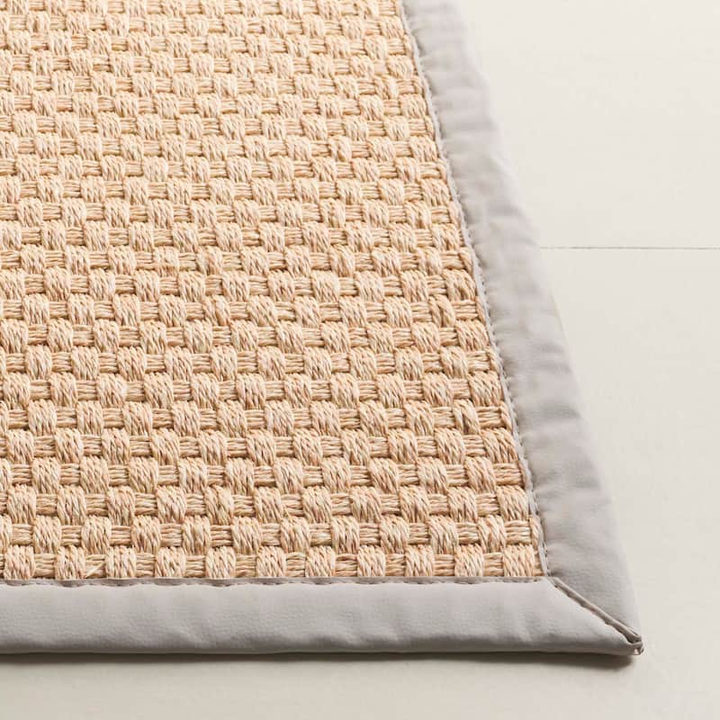 SAFAVIEH Napa Faux Sisal Meret Washable Indoor/Outdoor Rug - Weather Resistant & Easy Cleaning