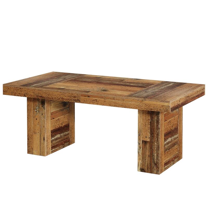 63'' Large Dining Table for 6, Rectangle Wooden Kitchen Table for Dining Room, Family Meals, Banquets & Dinner Parties