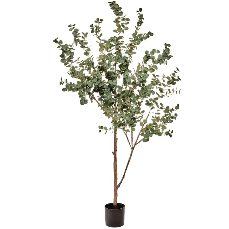 Potted Bendable Eucalyptus Plant 72"