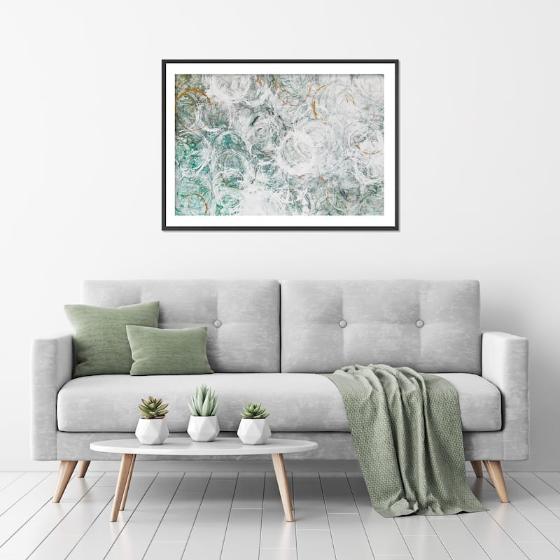 Ocean Current Framed Print Wall Art by Norman Wyatt Jr.