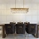 preview thumbnail 11 of 9, 12-Light Glam Fringe Crystal Chandelier for Dining Room