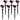 Solar Outdoor Lights Bronze Finshed Landscape Path Lights 6 Pack - 6 Pack
