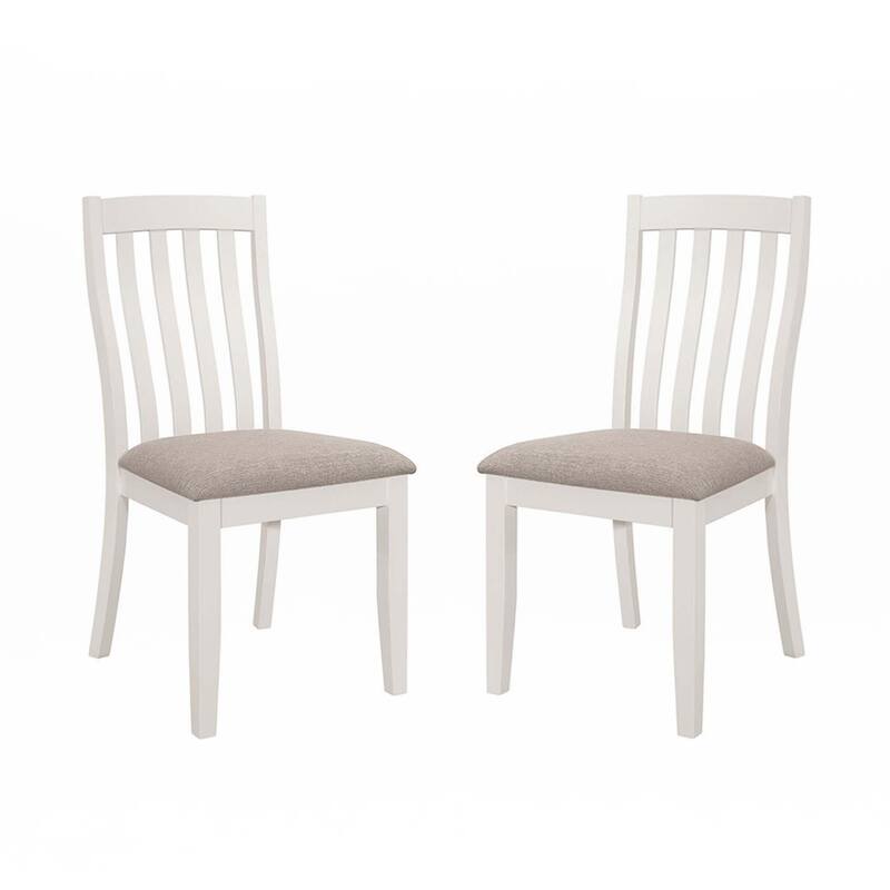 Set of 2 Upholstered Dining Chairs