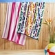 preview thumbnail 24 of 30, Market & Place 2 Piece Printed Cotton Velour Beach Towel Set