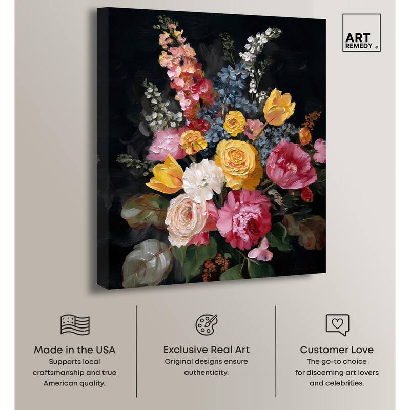 Garden Richness I Canvas by Art Remedy, Gallery Wrapped