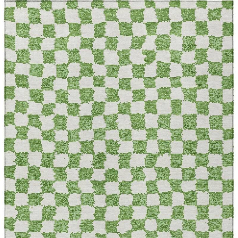 HomeRoots Geometric Transitional Rectangle Outdoor Rug