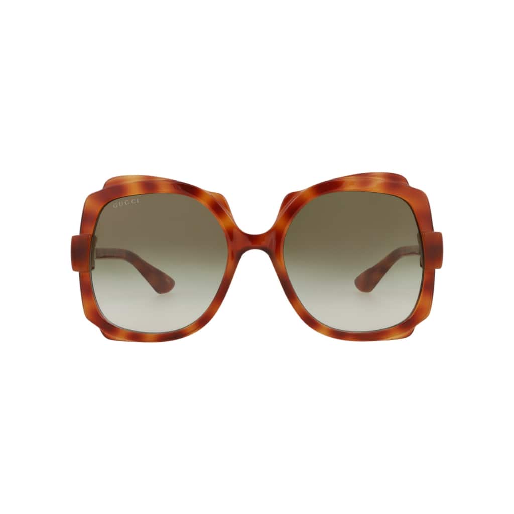 Gucci Round-Frame Injection Sunglasses
