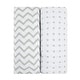 preview thumbnail 2 of 2, Ely's & Co. Baby Fitted Waterproof Bassinet Sheet Set - 2 Pack - 32” x 16”