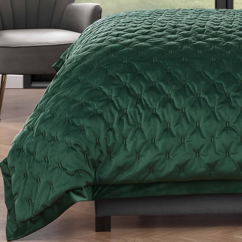 Bebejan 3 Piece Velvet Comforter Set