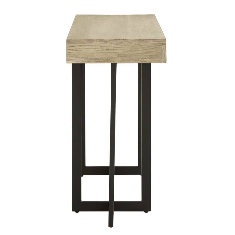 Eldersley Wood Finish Sofa Table with Two Drawers by iNSPIRE Q Modern