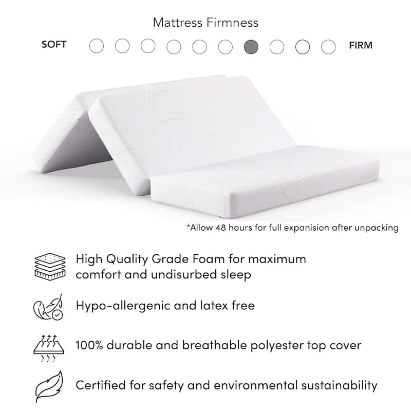 Bestar Borealis 63W Queen Murphy Cabinet Bed with Drawer and Mattress