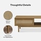 preview thumbnail 6 of 14, Mopio Haylee Modern Farmhouse Boho Coffee Table
