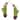 Handmade Saguaro Cactus with Santa Hat Felt Ornament, Set of 2