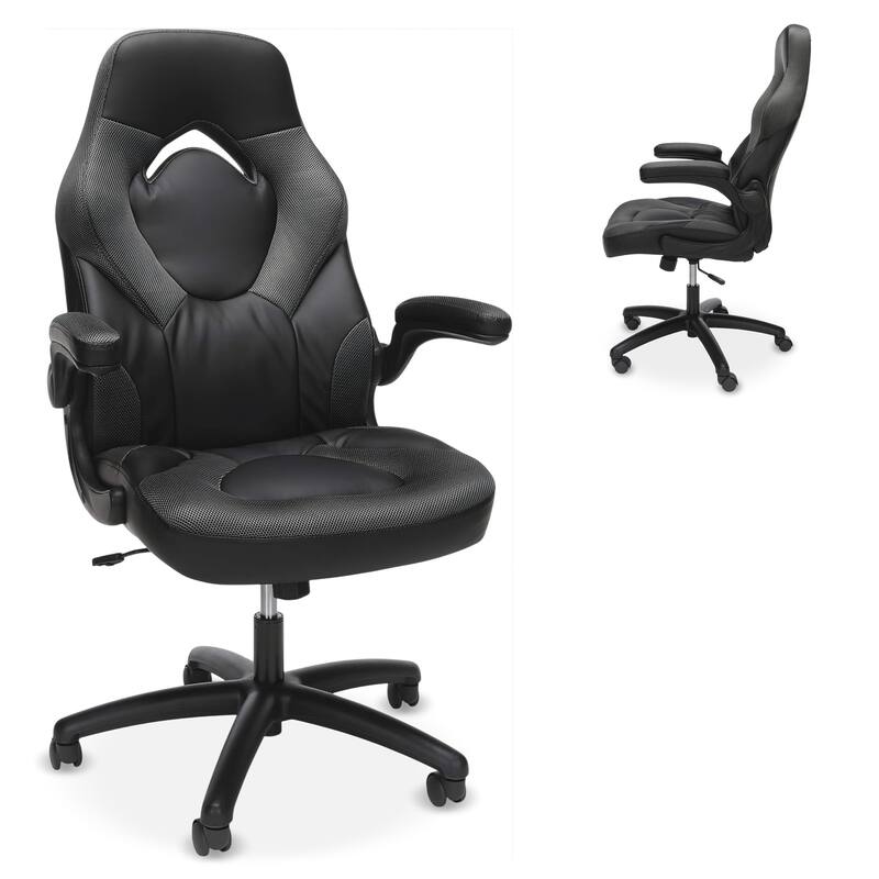 RESPAWN 3085 Ergonomic Gaming Chair, High Back PC Computer Desk Office Chair, Flip-up Arms - Grey