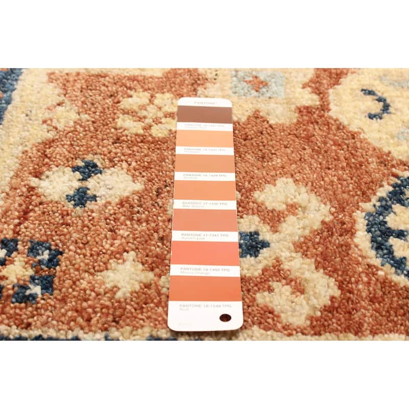 ECARPETGALLERY Hand-knotted Jules Serapi Dark Copper Wool Rug - 5'4 x 8'0