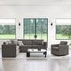 preview thumbnail 9 of 179, Mia Oversized Modular Sectional Fabric Sofa
