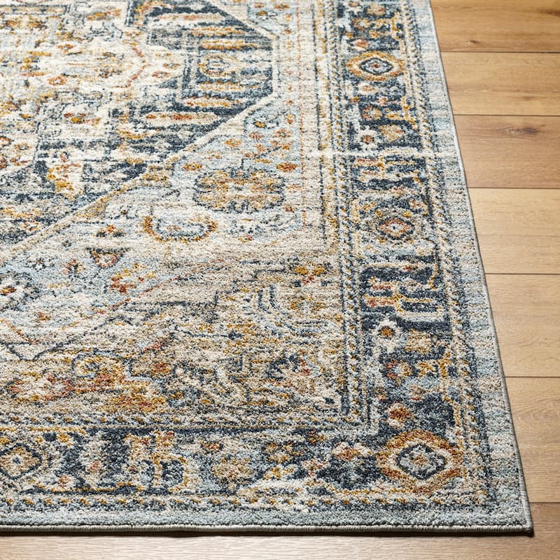 Livabliss Beckham Traditional Medallion Area Rug
