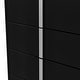 preview thumbnail 9 of 28, Furniture of America Erina Modern Glossy 5-Drawer Chest