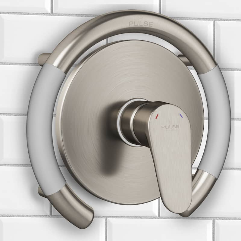 ErgoValveBar Ergonomic Soft Grip 32mm Diameter ADA Compliant 300 lb Weight Capacity Brushed Stainless Steel