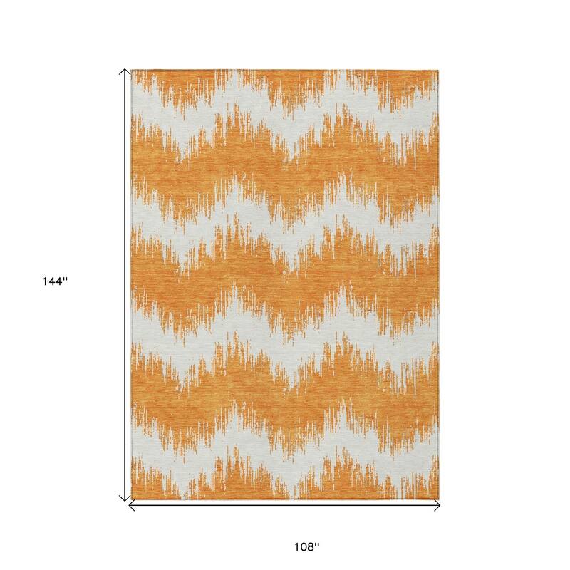 HomeRoots Chevron Transitional Rectangle Outdoor Rug