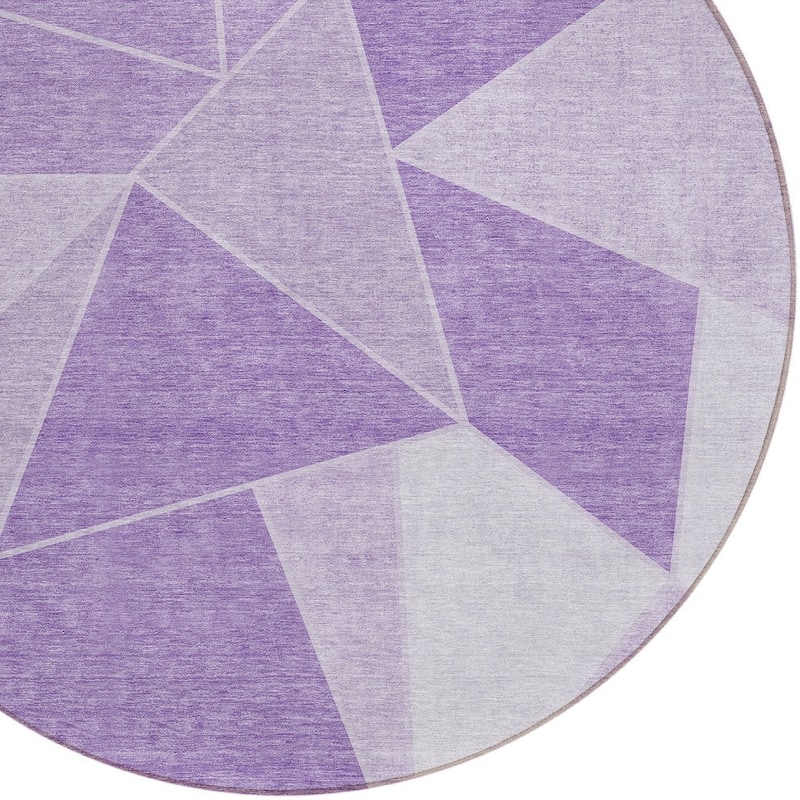 HomeRoots Geometric Transitional Rectangle Outdoor Rug