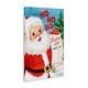 preview thumbnail 3 of 5, Stupell Santa's Naughty Nice List Canvas Wall Art Design By Mollie B.