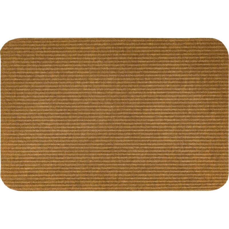 Mohawk Home Utility Floor Mat for Garage, Entryway, Porch, and Laundry Room - 2' x 3' - Tan