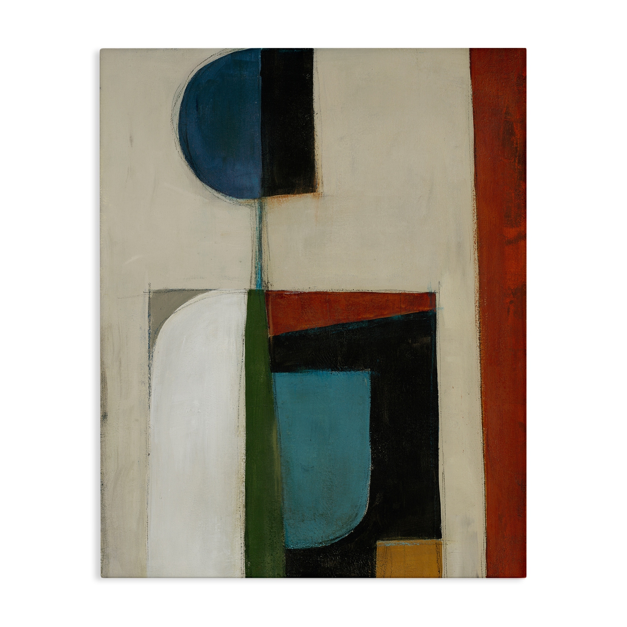 Stupell Balanced Abstract Structure Canvas Wall Art Design By Kippi Leonard