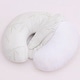 preview thumbnail 2 of 3, Bamboo Soft Plush Comfortable Baby Breastfeeding Nursing Travel Pillow - White - 21.6" x 17.7" x 5.5" inches