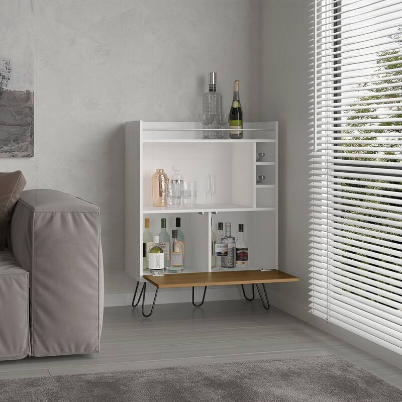 42 inch Versatile One-Door Bar Cabinet