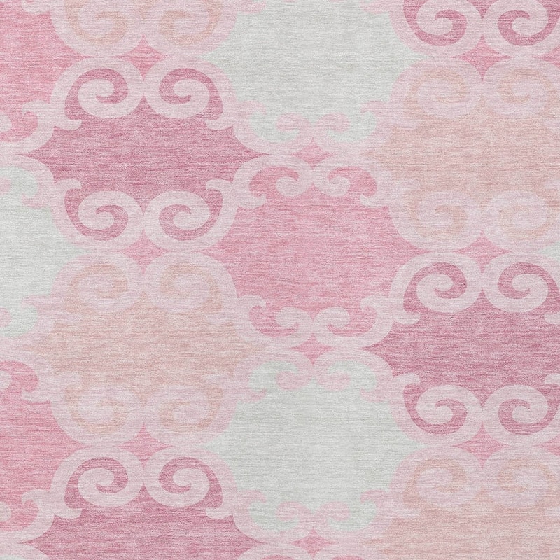 HomeRoots Trellis Transitional Rectangle Outdoor Rug