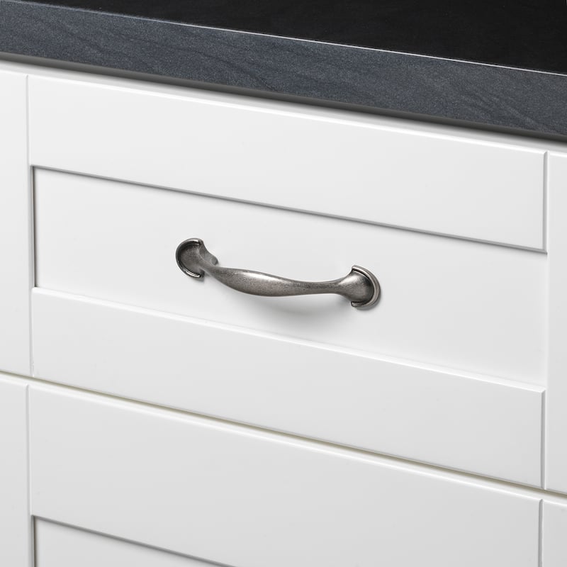 GlideRite 3-inch Weathered Nickel Arch Cabinet Pull (Pack of 10 or 25)