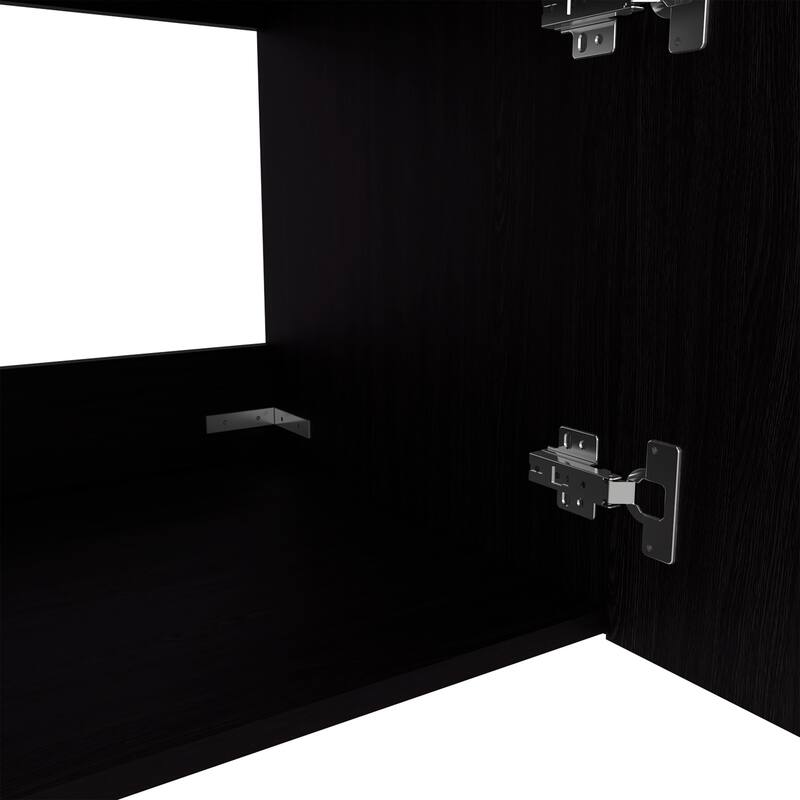 Bathroom Vanity with modern design, With Sink, 1 Door with durable engineered wood construction