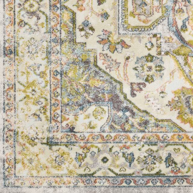 Morey Persian Medallion Area Rug