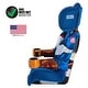 preview thumbnail 4 of 6, KidsEmbrace Marvel Avengers Captain America Combination Harness Booster Car Seat - 15