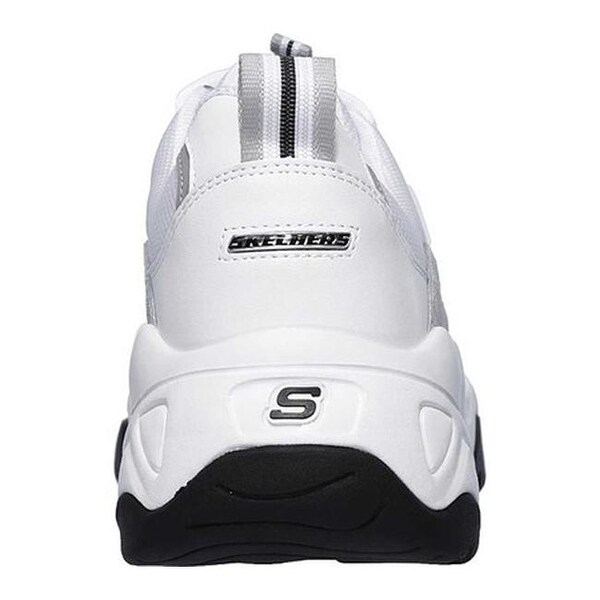 skechers d'lites 3 mens silver