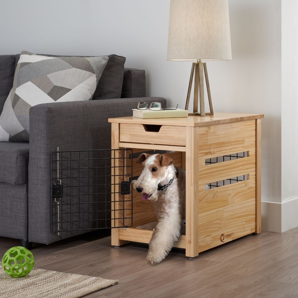 Dog crate end tables 2025
