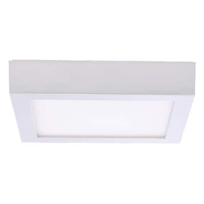 Bulbrite Single LED 5.5" Square Flush Mount Fixture, 40W Equivalent