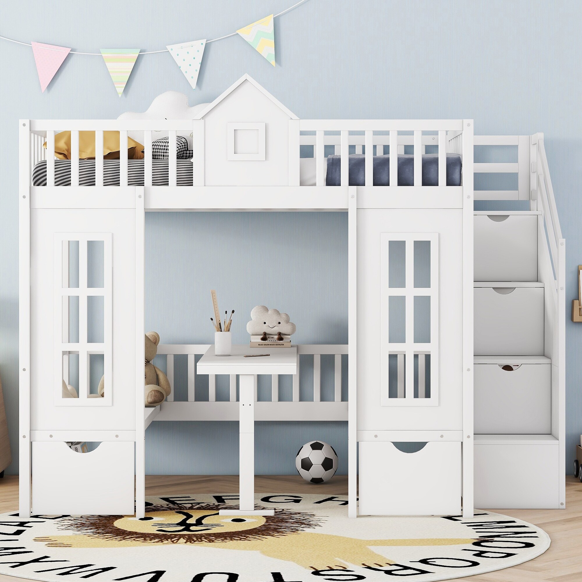 White Loft Beds Bed Bath Beyond