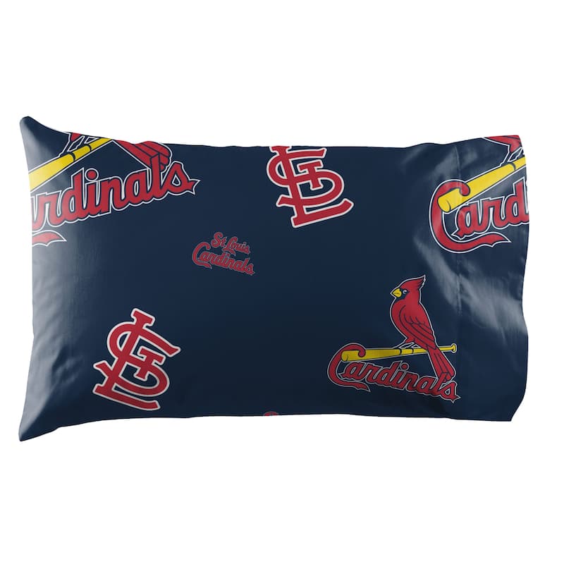 MLB St Louis Cardinals Rotary 5-piece Full Bed In a Bag Set