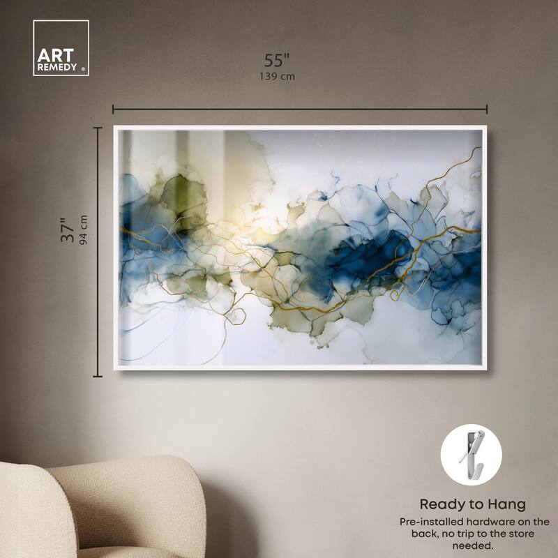 Fluid Geode Shadowbox by Art Remedy