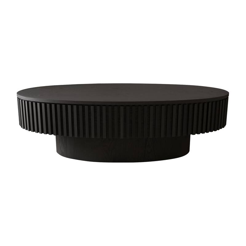 47'' Oval Coffee Table with Storage