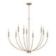 preview thumbnail 4 of 2, Ansley 9-Light Chandelier - 35.25"W x 32.50"H