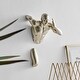 preview thumbnail 30 of 39, Finesse Decor 13" Runners Resin Wall Sculpture Gold