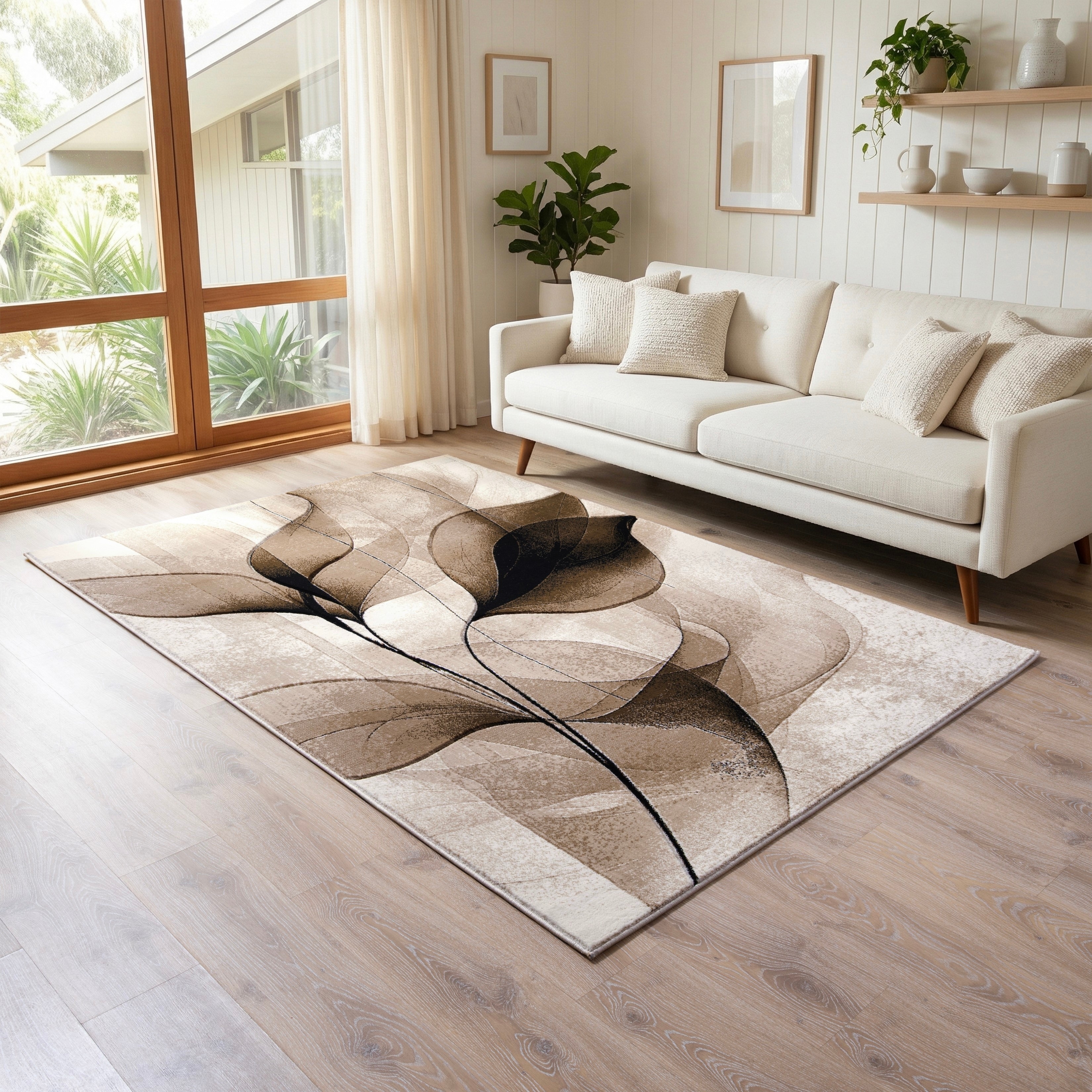 MDA Rugs Alexia Collection Abstract Patterned Modern & Contemporary Area Rug