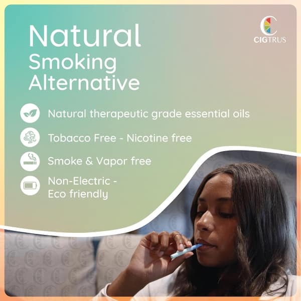 what essential oil gets rid of cigarette smoke Cigtrus Natural Nicotine Free and Tobacco Free Smoking Alternative - Bed  Bath & Beyond