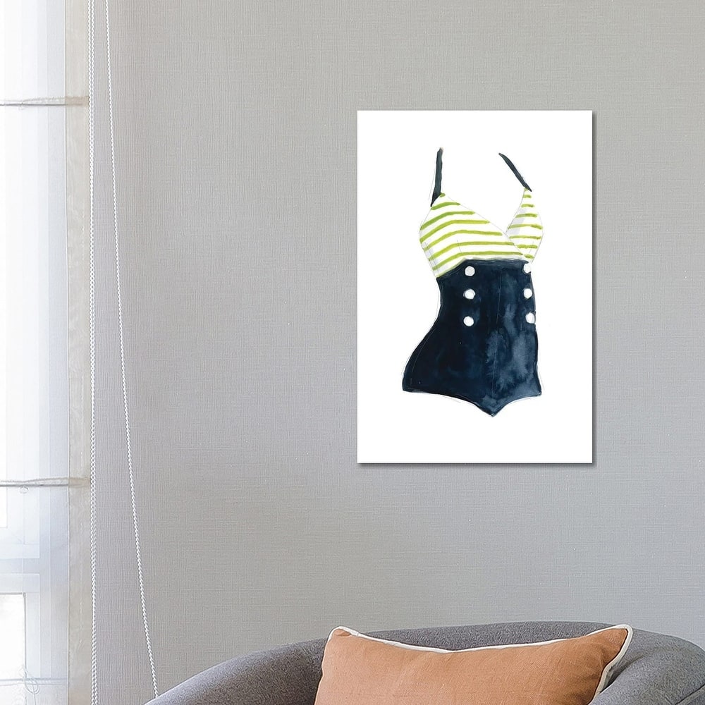 iCanvas "Vintage Swimwear I" by Carol Robinson Canvas Print