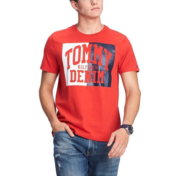 tommy hilfiger graphic logo tee